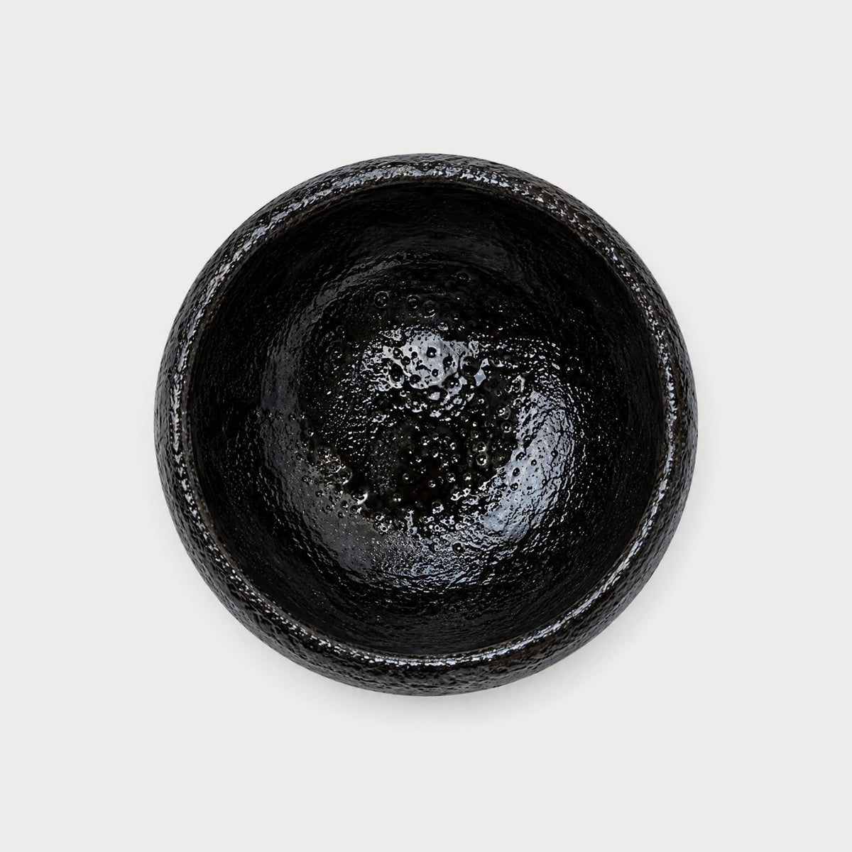 Raku Matcha Schale groß | Katsura-gama Kyoto