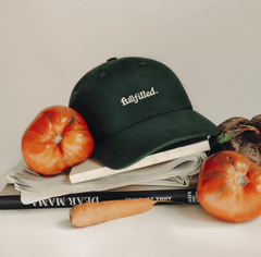 fullfilled Cap on books and vegetables in Berlin