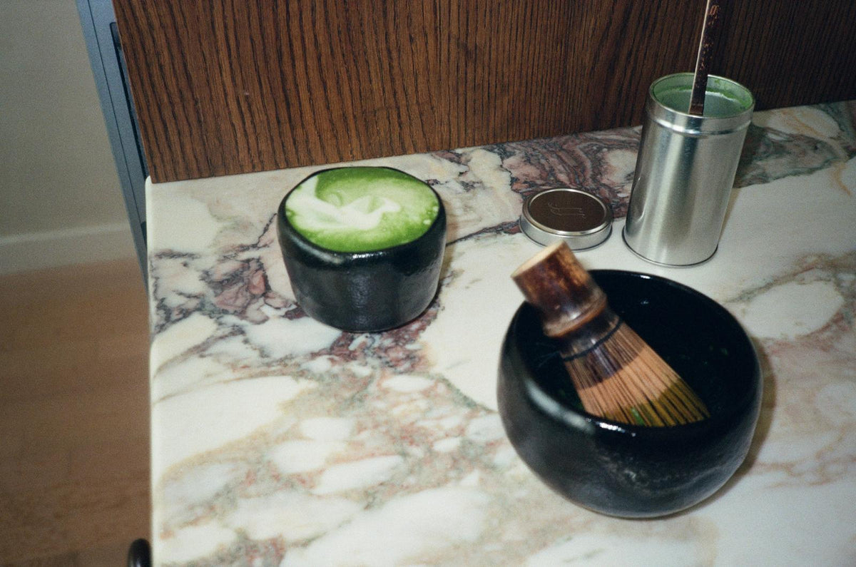 fullfilled Matcha Ritual Bundle – kleine Raku Schale